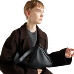 PRADA AIMEE LARGE LEATHER SHOULDER BAG