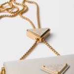 SAFFIANO LEATHER CARD HOLDER WITH SHOULDER STRAP