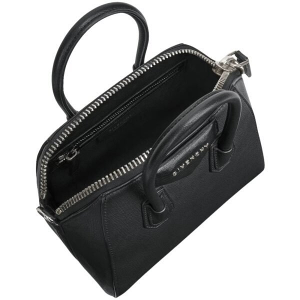 MINI ANTIGONA BAG IN GRAINED LEATHER