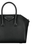 MINI ANTIGONA BAG IN GRAINED LEATHER