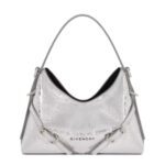 NANO VOYOU BAG IN LAMINATED LEATHER