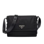 PRADA TRAVELLER SMALL PADDED RE NYLON SHOULDER BAG