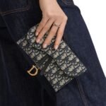 SMALL SADDLE POUCH WITH CHAIN