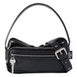 CAMERERO PARTY TEXTURED LEATHER SHOULDER BAG