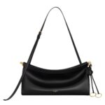 LE CLICK EAST WEST MEDIUM BAG IN LEATHER