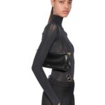 LE CLICK EAST WEST SMALL BAG IN LEATHER