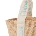 LARGE WOODY BASKET IN NATURAL FIBERS