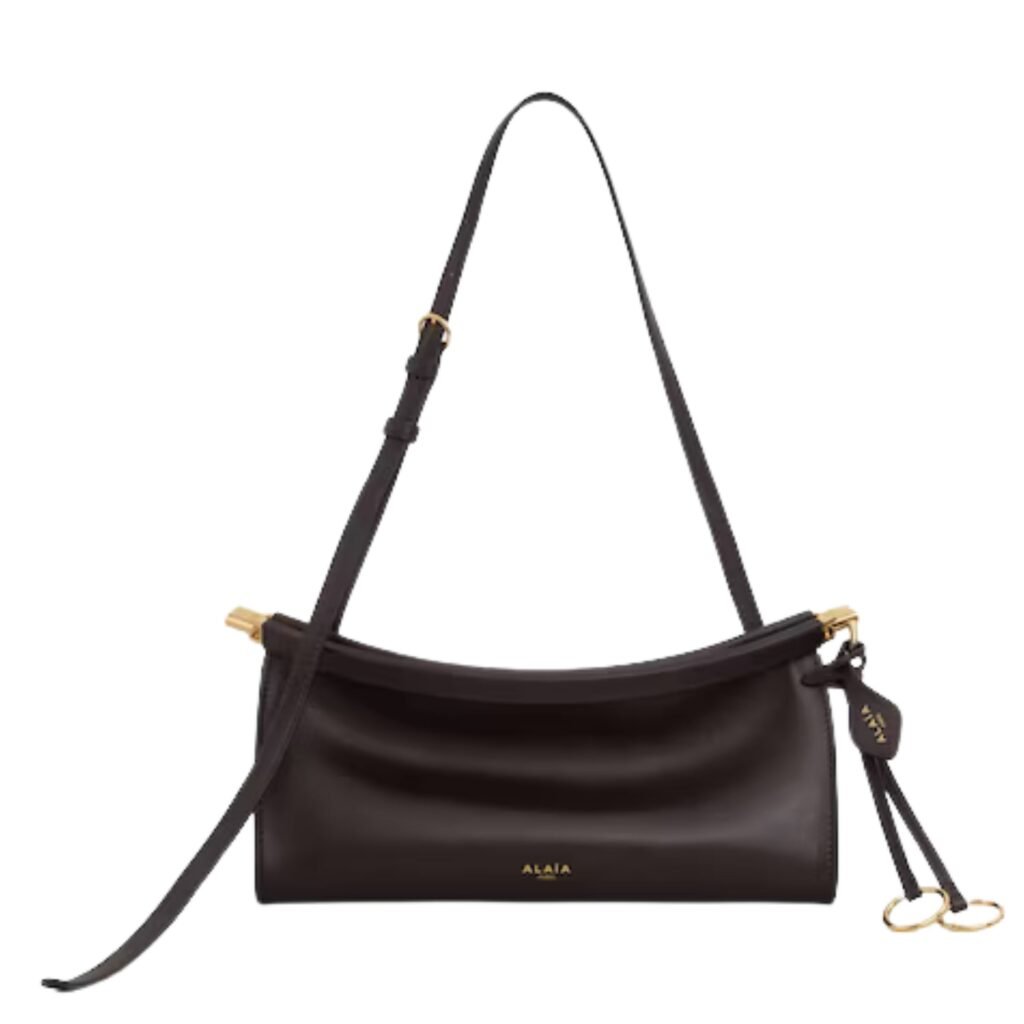 LE CLICK EAST WEST SMALL BAG IN LEATHER