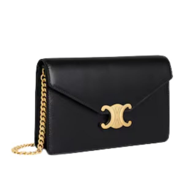 WALLET ON CHAIN MARGO IN SHINY CALFSKIN