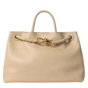 ANDIAMO MEDIUM LEATHER TOTE