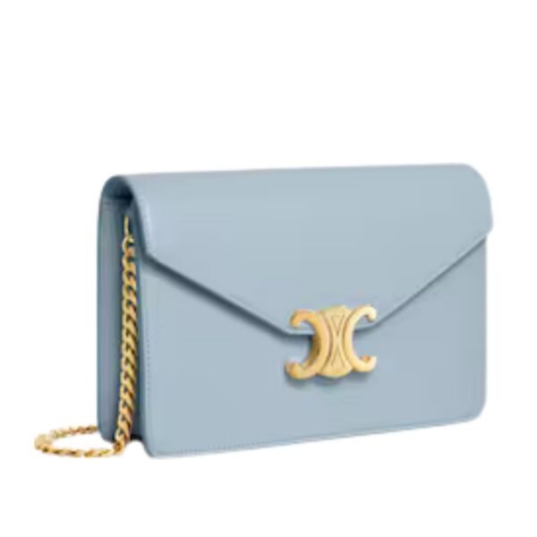 WALLET ON CHAIN MARGO IN SHINY CALFSKIN