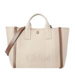CHLOE CARRY TOTE BAG IN CANVAS