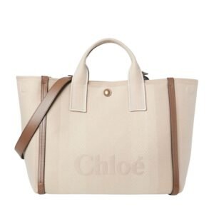 CHLOE CARRY TOTE BAG IN CANVAS