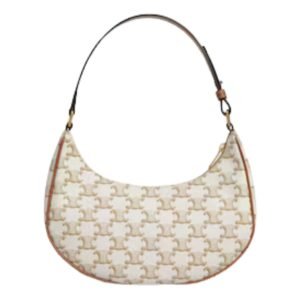 AVA BAG IN TRIOMPHE CANVAS AND CALFSKIN