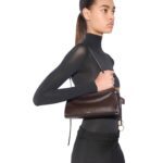 LE CLICK EAST WEST SMALL BAG IN LEATHER