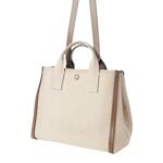CHLOE CARRY TOTE BAG IN CANVAS