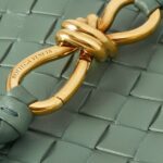 ANDIAMO SMALL INTRECCIATO LEATHER TOTE