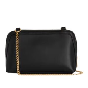 CLUTCH ON CHAIN CUIR TRIOMPHE IN SMOOTH CALFSKIN