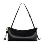 LE CLICK EAST WEST MEDIUM BAG IN LEATHER