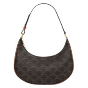 AVA BAG IN TRIOMPHE CANVAS AND CALFSKIN