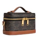 MINI VANITY IN TRIOMPHE CANVAS AND CALFSKIN