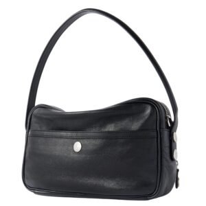 CAMERERO PARTY TEXTURED LEATHER SHOULDER BAG