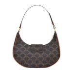 MEDIUM AVA TRIOMPHE BAG IN TRIOMPHE CANVAS AND CALFSKIN