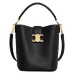 SMALL BUCKET LOUISE IN SMOOTH CALFSKIN