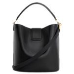 MEDIUM BUCKET LOUISE IN SMOOTH CALFSKIN