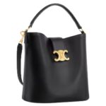 MEDIUM BUCKET LOUISE IN SMOOTH CALFSKIN