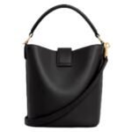 SMALL BUCKET LOUISE IN SMOOTH CALFSKIN