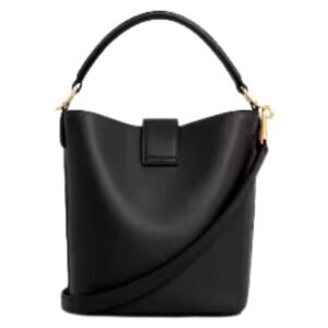 SMALL BUCKET LOUISE IN SMOOTH CALFSKIN