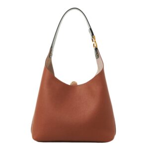 SMALL MARCIE HOBO BAG IN GRAINED LEATHER