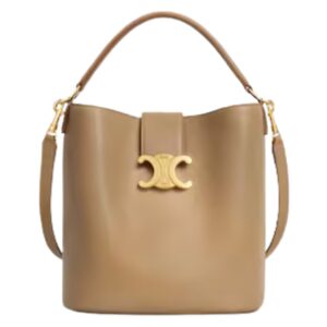 MEDIUM BUCKET LOUISE IN SMOOTH CALFSKIN