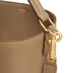 MEDIUM BUCKET LOUISE IN SMOOTH CALFSKIN