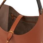 SMALL MARCIE HOBO BAG IN GRAINED LEATHER