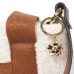 CHLOE GIRLS LOGO SHOULDER BAG IN IVORY