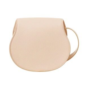 SMALL MARCIE SADDLE BAG IN GRAINED LEATHER