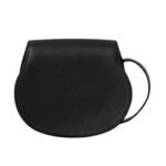 SMALL MARCIE SADDLE BAG IN GRAINED LEATHER