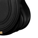 SMALL MARCIE SADDLE BAG IN GRAINED LEATHER