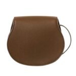 SMALL MARCIE SADDLE BAG IN GRAINED LEATHER