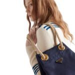 PRADA MARINER RE NYLON SMALL BUCKET BAG