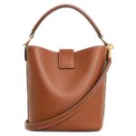 SMALL BUCKET LOUISE IN SMOOTH CALFSKIN