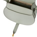 SMALL MARCIE SADDLE BAG IN GRAINED LEATHER