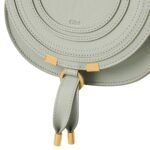 SMALL MARCIE SADDLE BAG IN GRAINED LEATHER