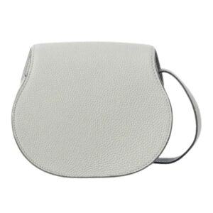 SMALL MARCIE SADDLE BAG IN GRAINED LEATHER