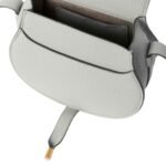 SMALL MARCIE SADDLE BAG IN GRAINED LEATHER