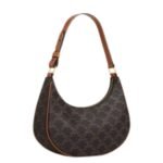 AVA BAG IN TRIOMPHE CANVAS AND CALFSKIN