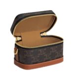 MINI VANITY IN TRIOMPHE CANVAS AND CALFSKIN