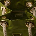 PRADA MARINER RE NYLON SMALL BUCKET BAG